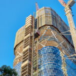 Estrutura do edifício Atlassian Central em Sydney