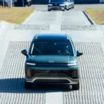 Vista externa da nova fábrica de baterias da Hyundai na Geórgia